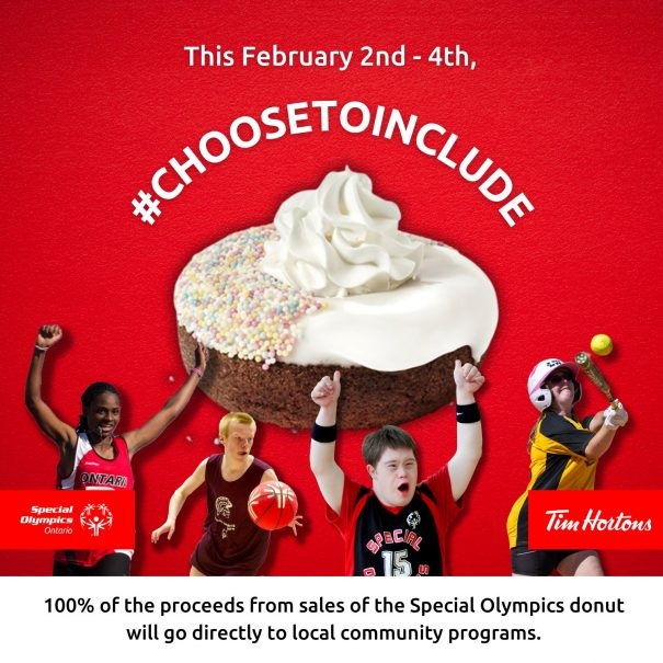 Annual Special Olympics Donut Begins Today at Local Tim Hortons