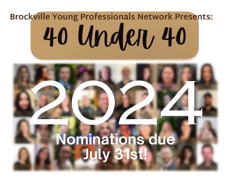 July 31st is the Deadline for Nominations for Brockville Young ...